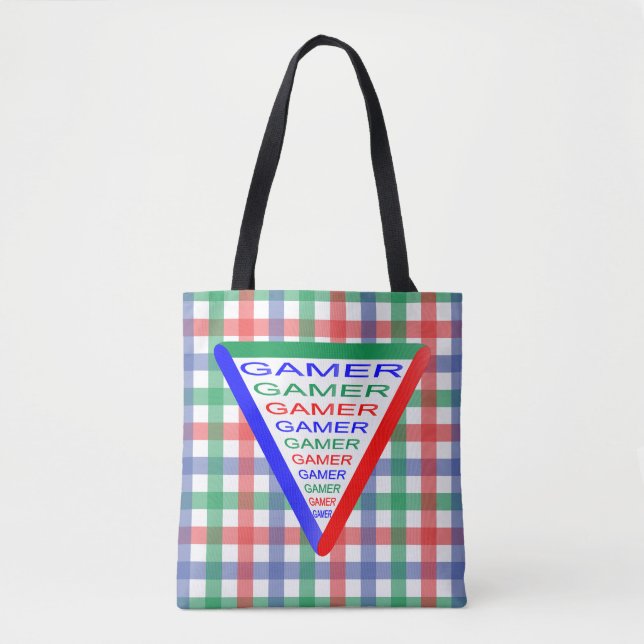 Ultimate Gamer 3-spelsystemet Färg RGB Tygkasse (Framsida)