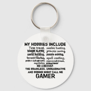 Ultimate Gamers Creed (vit) Nyckelring