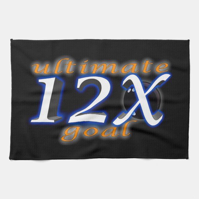 Ultimate Goal, Bowling Perfekt Game Kökshandduk (Horisontell)