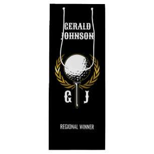 Ultimate Golf Monogram Design Liten Presentpåse
