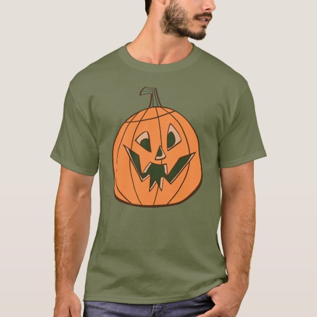 Ultimate Halloween Jack o lantern Pumpkin T Shirt (Framsida)