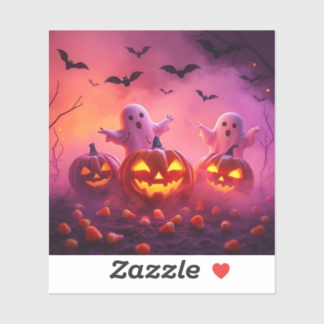 Ultimate Halloween Sticker - Spöken & Pumpkins Klistermärken (Ark)