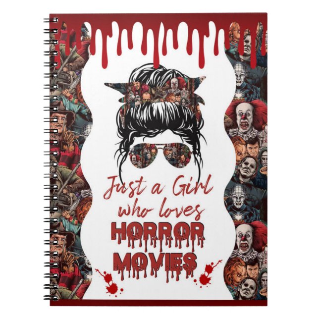 Ultimate Horror Movie Fanatic Anteckningsbok (Framsidan)