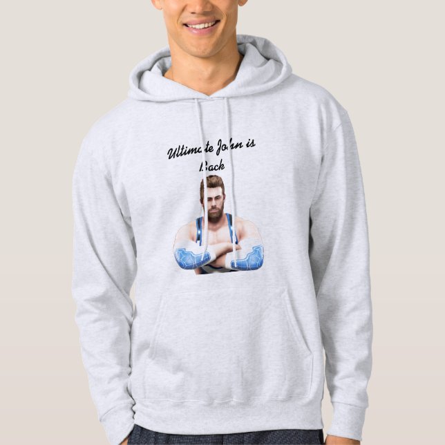Ultimate John is Back A Hoodie (Framsida)