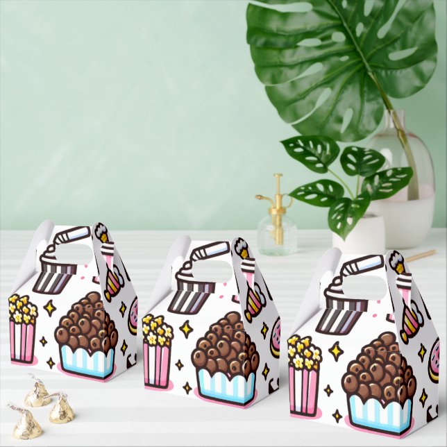 Ultimate Movie Night Party Food Extravaganza Presentaskar (Multipel)