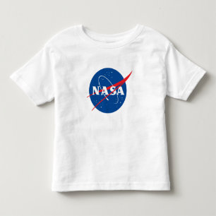 Ultimate NASA-Logotyp Rocket White Soft Cotton T Shirt