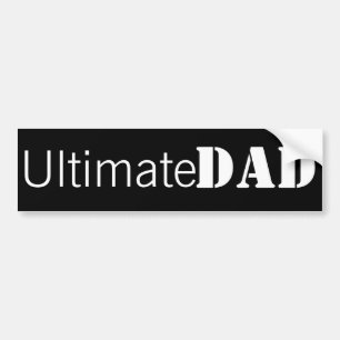 Ultimate Pappa Bildekal