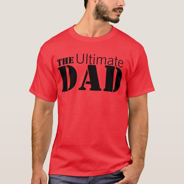 Ultimate Pappa T Shirt (Framsida)
