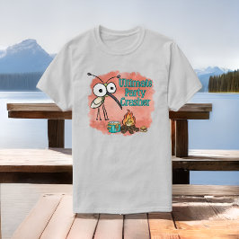Ultimate Party Crasher Funny Mosquito T Shirt
