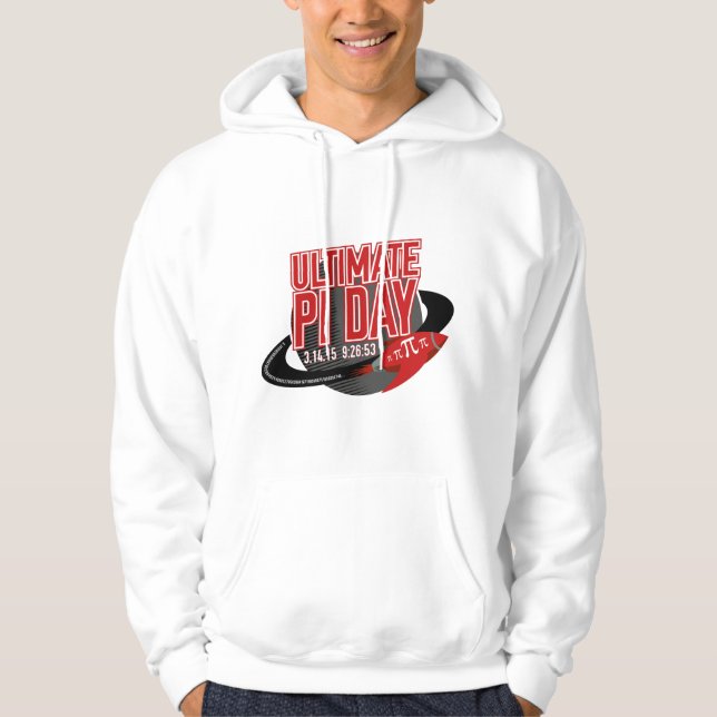 Ultimate Pi Day 2015 Hoodie (Framsida)