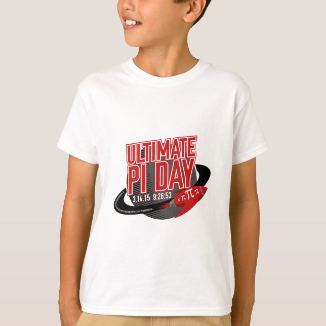 Ultimate Pi Day 2015 T-shirt (Framsida)