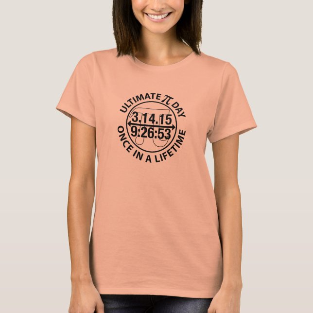 Ultimate Pi Day 2015 Tee (Framsida)