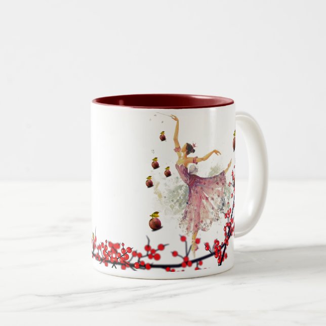 Ultimate Plum Fairy Coffee Mugg (Framsida höger)