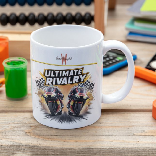 Ultimate Rivalry: MotoGP-Clash Jumbo Mugg (Skapare uppladdad)