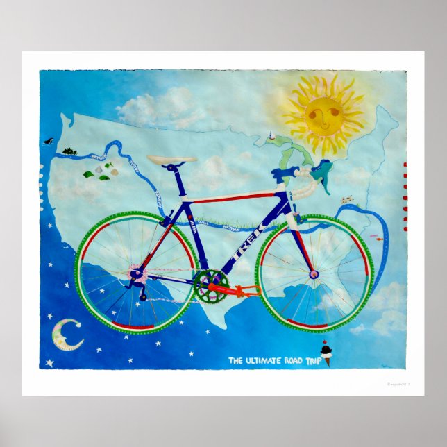 Ultimate Road Resa skriver ut Poster (Framsidan)