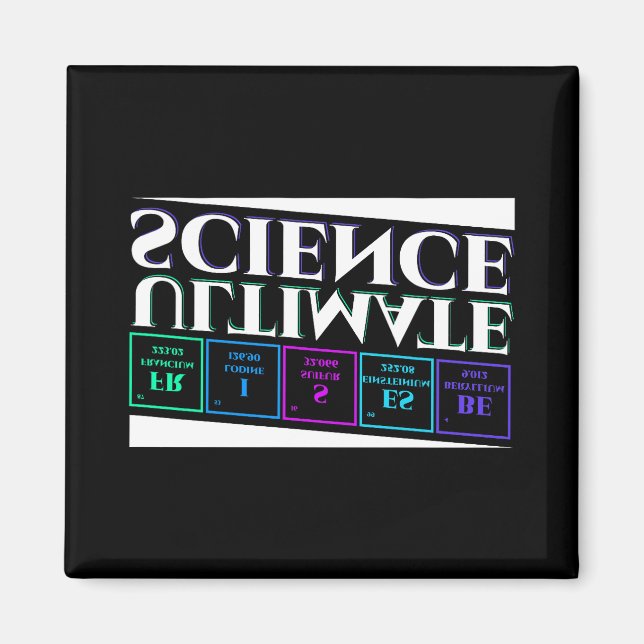 Ultimate Science Frisbee Disc Golf Hobby Lover _1  Magnet (Framsidan)