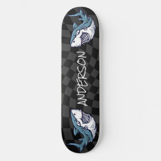 Ultimate Sharks Mini Skateboard Bräda 18,5 Cm