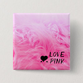 Ultimate Shock rosa Fuzzy Faux Päls Knapp