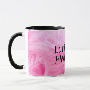Ultimate Shock rosa Fuzzy Faux Päls Mugg