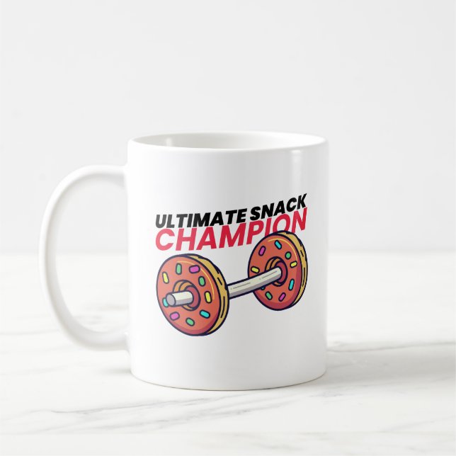 Ultimate Snack-mästare Kaffemugg (Vänster)