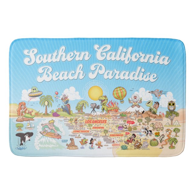 Ultimate SoCal Badrumsmatta (Framsidan)