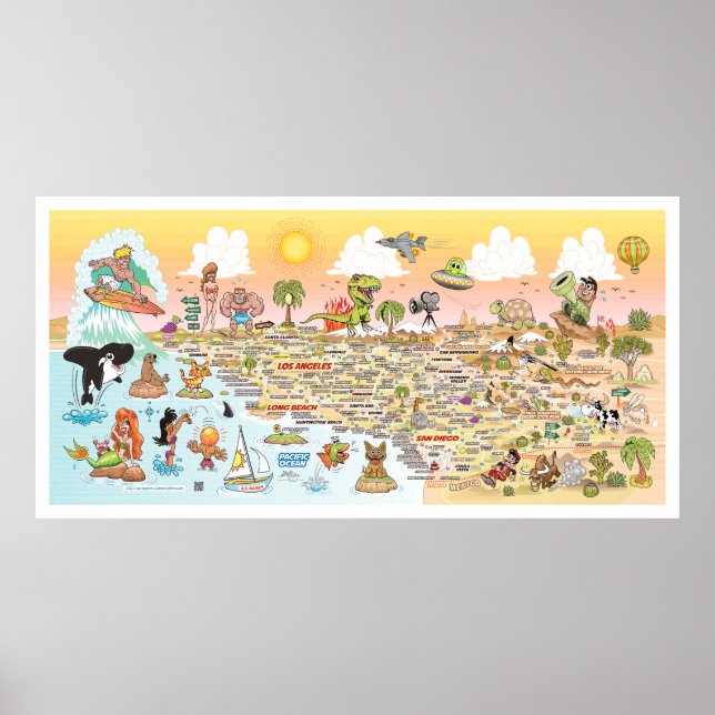 Ultimate SoCal-banderoll Poster (Framsidan)