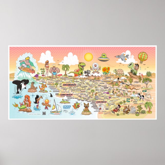 Ultimate SoCal-banderoll Poster (Framsidan)