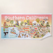 Ultimate SoCal Sunset Beach Towel