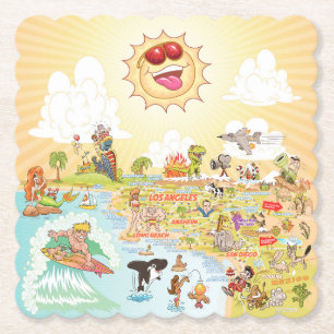 Ultimate Sunny California Papper Underlägg