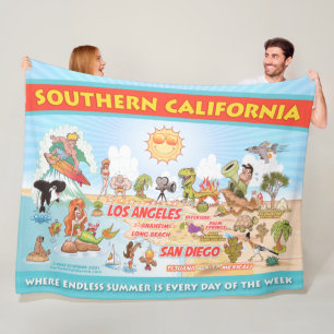 Ultimate Sunny California Sherpa Blanket Fleecefilt