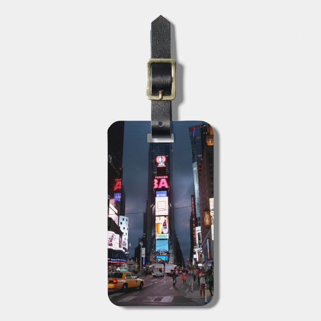 Ultimate Times Square New York City USA Bagagebricka (Vertikal Framsida)