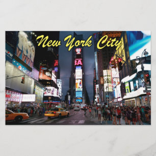 Ultimate Times Square New York City USA Brevpapper