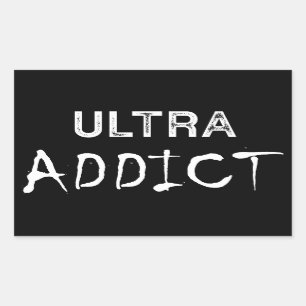 Ultra Addict Rektangulärt Klistermärke