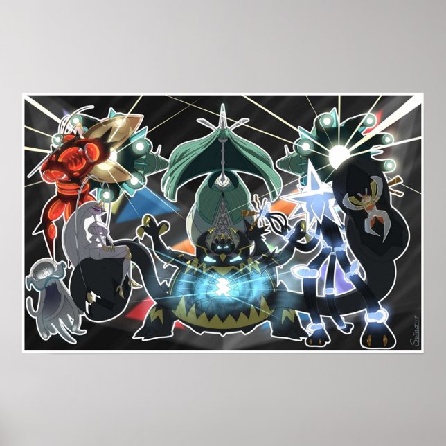 Ultra Beasts Squad Poster (Framsidan)