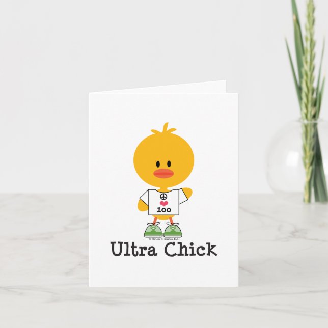 Ultra chick 100 kort (Framsida)
