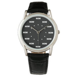 Ultra coolt "NU" (svart bakgrund) #6 Armbandsur