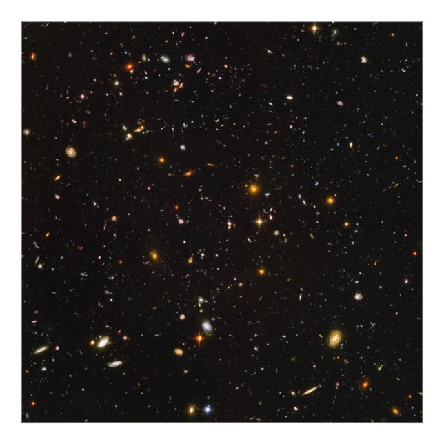 Ultra Deep Field Fototryck (Framsidan)