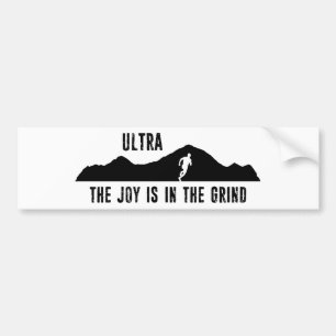 Ultra, glädjen är i mitten bildekal
