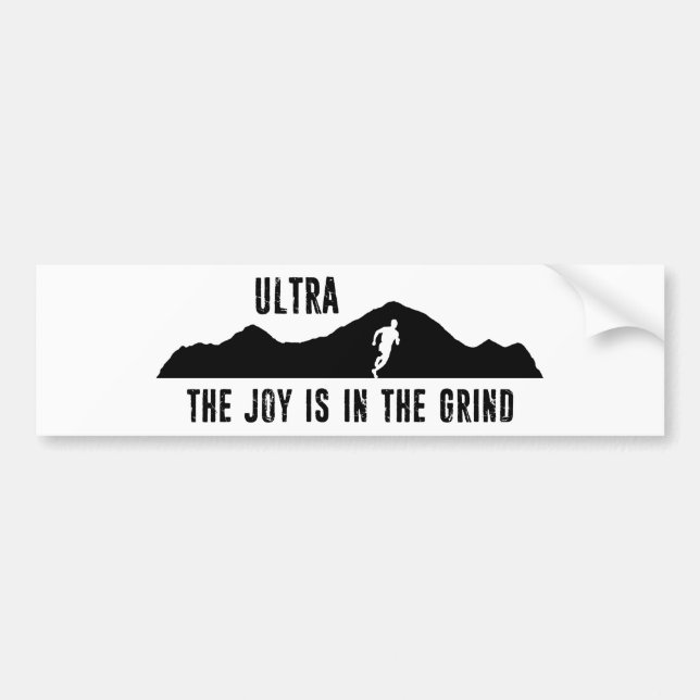 Ultra, glädjen är i mitten bildekal (Framsidan)