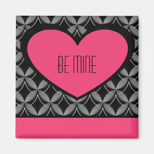 Ultra Glam Heart Magnet, Bright Rosa Magnet