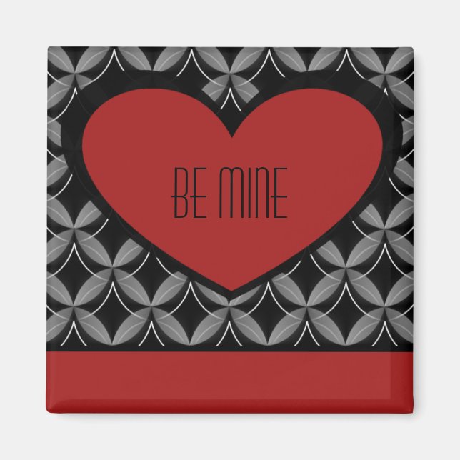 Ultra Glam Heart Magnet, Red Magnet (Framsidan)