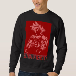 Ultra Intensity Design Anime Fitness - Gym Focus Lång Ärmad Tröja