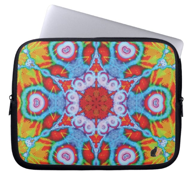 Ultra Kaleidoscope Laptop sleeve (Framsidan)
