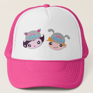 Ultra Kawaii - flicka- och pojkelogotyphatt Truckerkeps