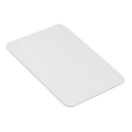 Ultra Light Gray Minimal Background Magnet