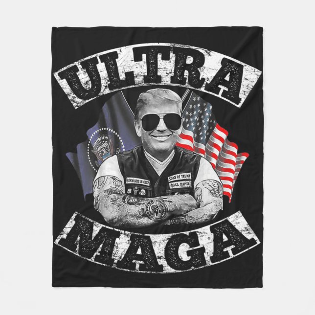 Ultra MAGA 76 Fleecefilt (Framsidan)