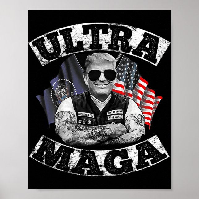 Ultra MAGA 76 Poster (Framsidan)