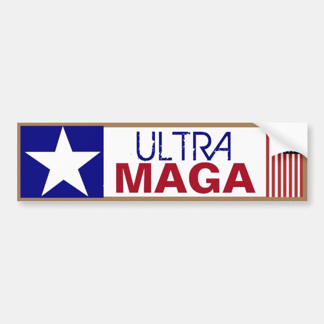 Ultra Maga Bildekal (Framsidan)