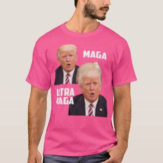 Ultra Maga Donald Trump Joe Biden America T Shirt