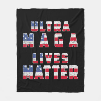 Ultra Maga Donald Trump Joe Biden Republican Ameri Fleecefilt